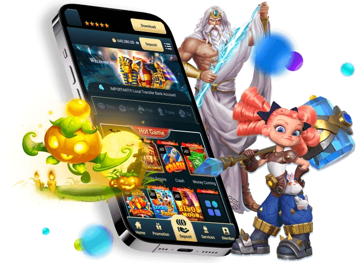 Ứng dụng di động hdbet88 và biểu tượng hỗ trợ khách hàng trực tuyến